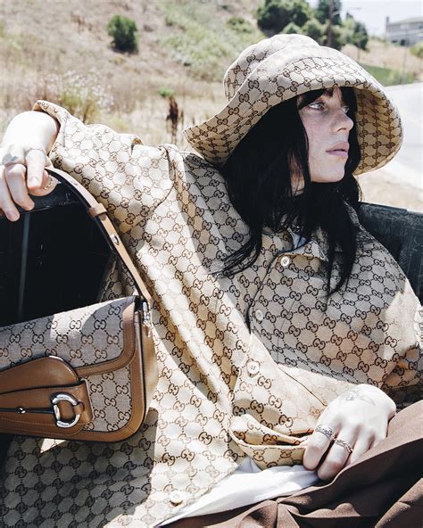 billie eilish x gucci|billie eilish demetra bag.